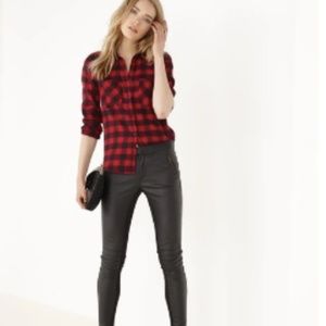 NWT Vegan Leather Pants, Anthropologie